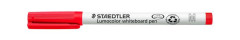 Popisova na tabule, 1 mm, M, kueov, STAEDTLER "Lumocolor 301", erven