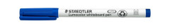 Popisova na tabule, 1 mm, M, kueov, STAEDTLER "Lumocolor 301", modr