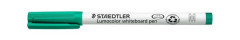 Popisova na tabule, 1 mm, M, kueov, STAEDTLER "Lumocolor 301", zelen
