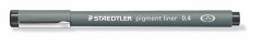 Liner, 0,4 mm, STAEDTLER "Pigment Liner", ierny