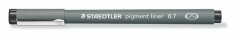 Liner, 0,7 mm, STAEDTLER "Pigment Liner", ierny
