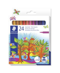 Fixky, sada, 1 mm, STAEDTLER "325", 24 rznych farieb