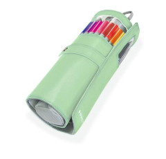 Liner, sada, v rolovacom driaku rznych farieb, 0,3 mm, STAEDTLER "Triplus 334", 20 rznych farieb
