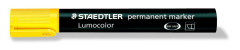 Permanentn popisova, zrezan hrot, STAEDTLER "Lumocolor 350", lt