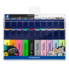Zvrazova, sada, 1-5 mm, STAEDTLER "Textsurfer Classic 364 WP20", 20 rznych farieb