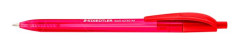 Gukov pero, 0,5 mm, stlac mechanizmus, STAEDTLER "Ball 423 M", erven