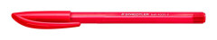 Gukov pero, 0,3 mm, kueov hrot, STAEDTLER "Ball", erven