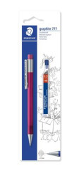 Mikroceruzka a grafitov tuha, 0,5 mm, STAEDTLER "Graphite 777",  mix farieb
