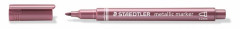 Dekoran popisova, 1-2 mm, kueov hrot, STAEDTLER "8323", kovovo erven