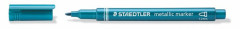 Dekoran popisova, 1-2 mm, kueov hrot, STAEDTLER "8323", kovovo modr