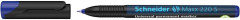 Permanentn popisova, OHP, 0,4 mm, SCHNEIDER "Maxx 220 S", modr