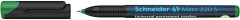 Permanentn popisova, OHP, 0,4 mm, SCHNEIDER "Maxx 220 S", zelen