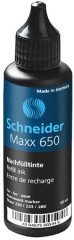 Nhradn npl do permanentnch popisovaov, 50 ml, SCHNEIDER "650", ierna