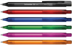 Gukov pero, 0,5 mm, stlac mechanizmus, SCHNEIDER "Fave", mix farieb