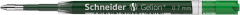 Npl do glovch pier, 0,4 mm, SCHNEIDER "Gelion +", zelen