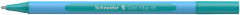Gukov pero, 0,7 mm, s vrchnkom, SCHNEIDER "Slider Edge XB Pastel", modr