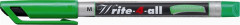 Permanentn popisova, 1 mm, kueov hrot, STABILO "Write-4-all", M, zelen