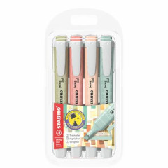 Zvrazova, sada,  1-4 mm, STABILO "Swing cool NatureCOLORS", 4 rzne farby