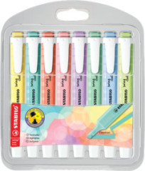Zvrazova, sada, 1-4 mm, STABILO "Swing Cool Pastel", 8 rznych farieb