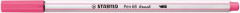 Vlknov fixka, STABILO "Pen 68 brush", pink