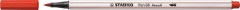 Vlknov fixka, STABILO "Pen 68 brush", erven