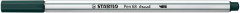Vlknov fixka, STABILO "Pen 68 brush", zemovo zelen
