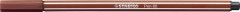 Popisova, 1 mm, STABILO "Pen 68", erven