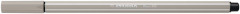 Popisova, 1 mm, STABILO "Pen 68", tepl siv