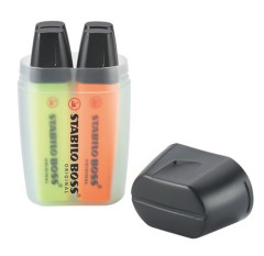 Zvrazova, sada, 2-5 mm, STABILO "Boss Big Box", 4 rzne farby