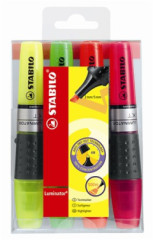 Zvrazova, sada, 2-5 mm, STABILO "Luminator", 4 rzne farby