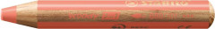 Farebn ceruzka, hrub, STABILO "Woody 3 in 1 Pastel", pastelovo erven