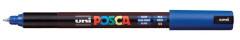 Dekoran popisova, 0,7 mm, UNI "Posca PC-1MR", modr