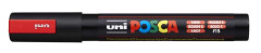 Dekoran popisova, 1,8-2,5 mm, UNI "Posca PC-5M", fluor erven