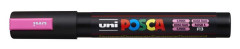 Dekoran popisova, 1,8-2,5 mm, UNI "Posca PC-5M", fluo ruov