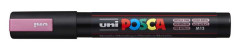 Dekoran popisova, 1,8-2,5 mm, UNI "Posca PC-5M", metalick ruov
