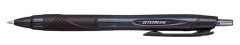 Gukov pero, 0,35 mm, stlac mechanizmus, ierne telo, UNI "SXN-157S Jetstream Sport Eco", ierna
