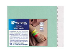 Identifikan nramok, 3/4", tyvek, tyrkysov, VICTORIA OFFICE