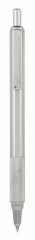 Gukov pero, 0,24 mm, stlac mechanizmus, telo: nehrdzavejca oce, ZEBRA "F-xMD", modr