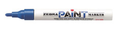 Lakov popisova, 3 mm, ZEBRA "Paint marker", modr