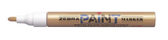 Lakov popisova, 3 mm, ZEBRA "Paint marker", zlat