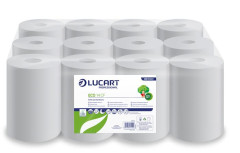 Papierov utierky, kotov, 2-vrstvov, LUCART "Eco CF 14", biela