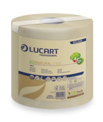 Utierka, v koti, 2-vrstvov, LUCART, "ECONATURAL 2.500", havana hned