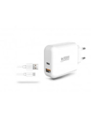 Sieov nabjaka, 1xUSB-A (18W), 1xUSB-C (45W), kbel USB-AUSB-C, URBAN FACTORY
