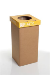 Odpadkov k na trieden odpad, recyklovan, anglick popis, 20 l, RECOBIN "Mini", lt