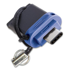 USB k, 32GB, USB 3.2+USB-C adapter, VERBATIM "Dual"