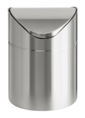 Odpadkov k, 1,5 l, nehrdzavejca oce, stolov, VEPA BINS, strieborn