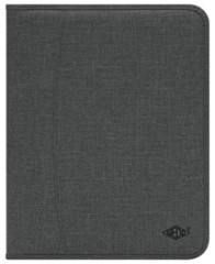 Konferenn doska, A4, polyester, so zipsom, WEDO "College", siv
