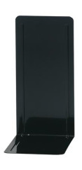Stojan na knihy, kovov, 2 ks, 14x12x24 cm, WEDO, ierna