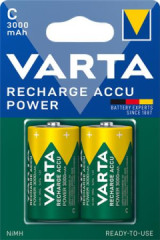 Batrie "Power Accu", 2x, C, 3000 mAh