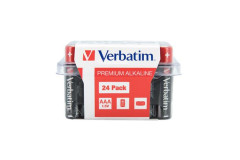 Batria, AAA, alkalick, 24 ks, VERBATIM